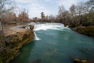 waterfall, water, river, park, travel, natural,