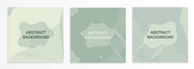 Abstract banner template with beautiful wavy lines and simple geometric shapes, modern design, abstract futuristic template, technology cards, backgrounds, flyers, wallpapers. For your design