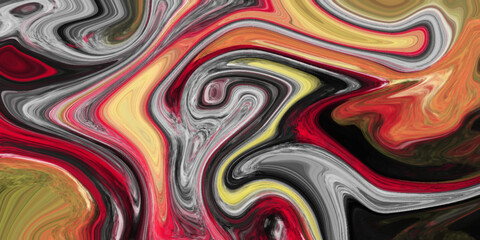 Luxurious colorful liquid marble surfaces design. Abstract pink acrylic pours liquid marble surface design. 
