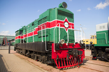 The Ganz DVM-4 diesel-electric shunting locomotive