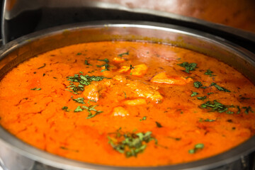 Indian Food Curry Chicken