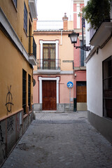 Fototapeta na wymiar Streets of Sevilla, andalusia, spain