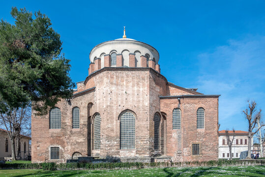 Hagia Eirene Church, sometimes known also as Saint Irene, is an Eastern Orthodox church located in the outer courtyard of Topkapı Palace in Istanbul