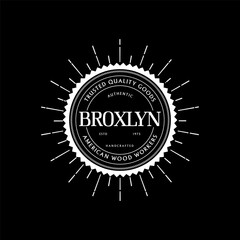 Naklejka premium Vintage badges thsirt design