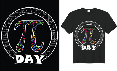 Pi Day best T shirt design vector graphics. 3.14 Math Teacher Pi National Day - Pi Day T-shirt Design ready to print on, t-shirt, banner, poster, card and mug etc.