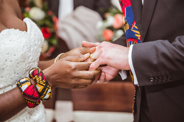 Ślub mieszany z czarnoskórą kobietą