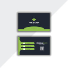Creative and modern business card,Vector template
