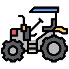 tarctor line icon,linear,outline,graphic,illustration