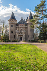 Zellaer Castle in Bonheiden, Belgium.	