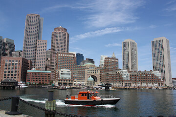 Fototapeta premium Port de Boston. USA