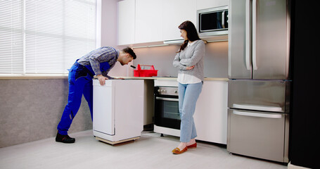 Dishwasher Appliance Install