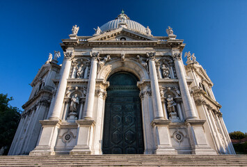 Basilica of Santa Maria della Salute.Venice,Italy. - 580111358