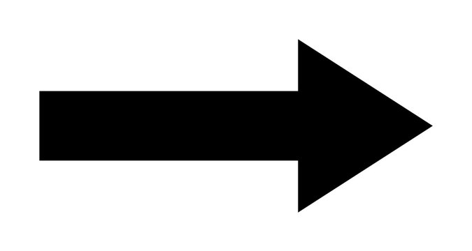 arrow, right, navigation icon. Element of direction icon. Signs and symbols collection icon for websites, web design, mobile app on white background