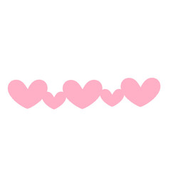 Cute pink heart.Heart shape.love icon.