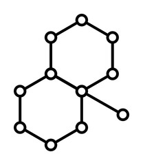 molecule icon. Element of scientifics study icon for mobile concept and web apps. Thin line molecule icon can be used for web and mobile on white background