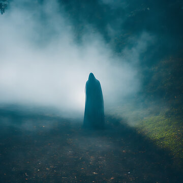 Ghost in the darkness [IA Generativa]