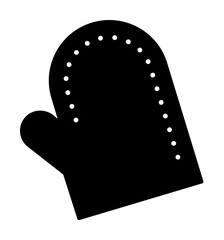 Scrub gloves, bathroom icon. Simple bathroom icons for ui and ux, website or mobile application on white background