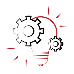 Project management idea 2 colored line icon. Simple colored element illustration. Project management idea outline symbol design from finance set on white background