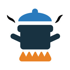 cooker, curry cooker, cooker icon