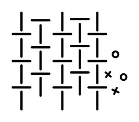 Textile clothing clothes icon. Element of fabric features icon on white background