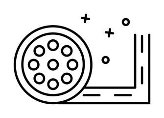 Reel, film, cinema icon. Element of film Industry icon on white background