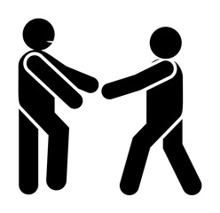 Boys friend icon. Element of friends icon on white background