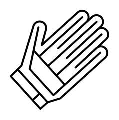 Gadget, glove icon. Element of gadget icon on white background