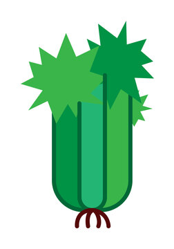Herb, calery icon. Element of herb icon for mobile concept and web apps. Detailed Herb, calery icon can be used for web and mobile on white background