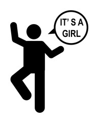 Dad, baby, pregnant, boy icon. Element of maternity icon. Premium quality graphic design icon. Signs and symbols collection icon for websites, web design, mobile app on white background