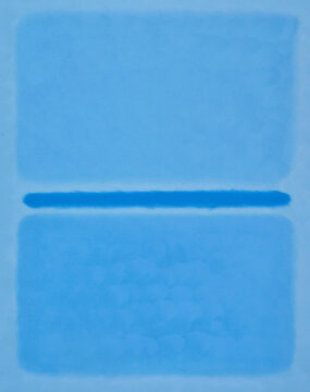 Abstract oil painting in Rothko style