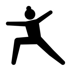 Women, yoga, position icon. Element of yoga position icon. Premium quality graphic design icon. Signs and symbols collection icon for websites on white background