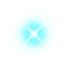 blue sparkle light