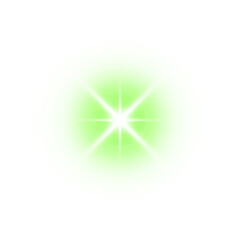 green sparkle light