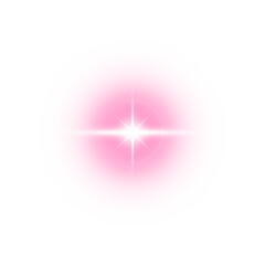 pink sparkle light