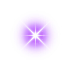 purple sparkle light