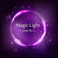 Magic light background