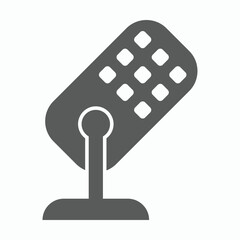 microphone icon, mic vector, mike illustration