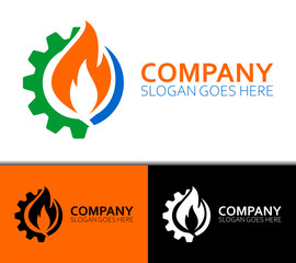 Logo design for company logo and business logo