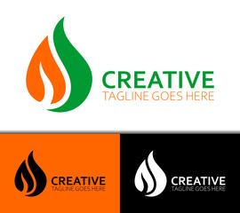 Logo design for company logo and business logo