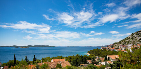 Fototapeta na wymiar Town landscape in Croatia
