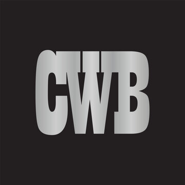 Initial letter BWC,WBC,CWB logo vector designs