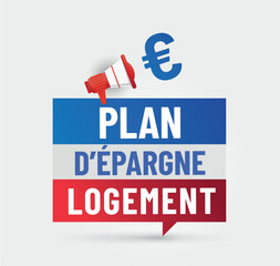 PEL - plan d'épargne logement en france - acronyme 