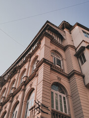 old building in the old town country