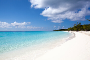 Half Moon Cay Tourist Island Beach
