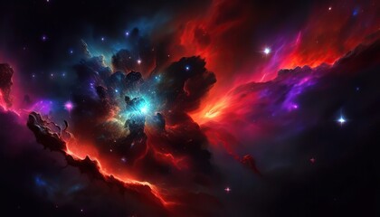 Obraz na płótnie Canvas Exploring the Mysteries of the Cosmos: 49 Keywords for Nebula