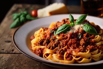  PASTA WITH BOLOGNESE SAUCE