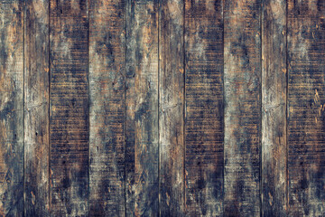 Wooden background. Rustic weathered brown wood texture