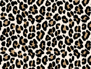 White leopard spots, wild cat fur pattern. Animal skin decorative background.