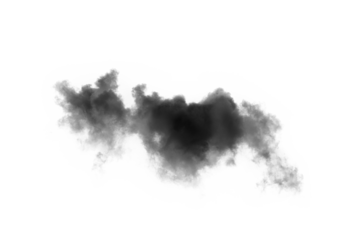 white clouds on  transparent png