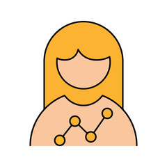 Business women icon